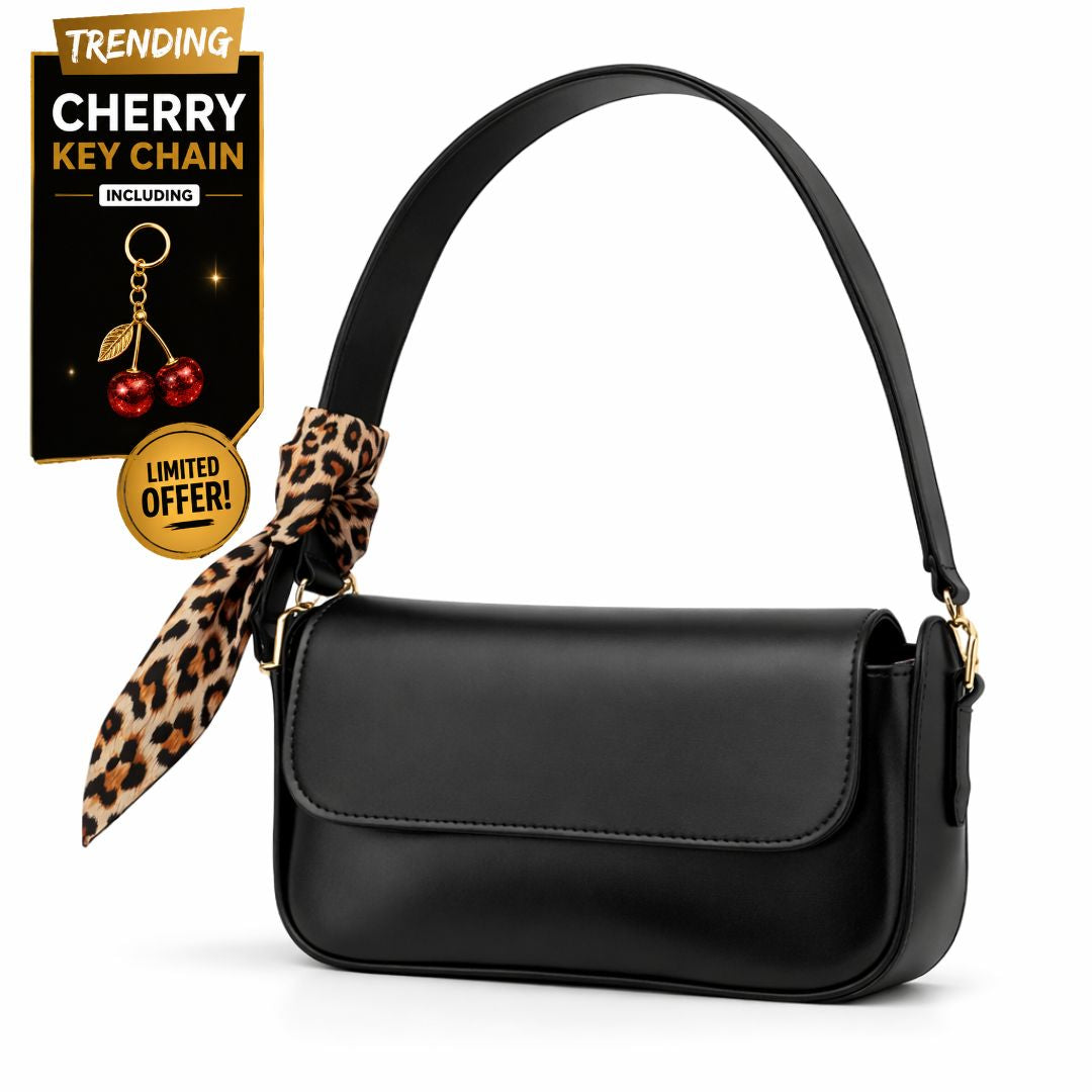Lyana Muse Bag with Cheetah Tie