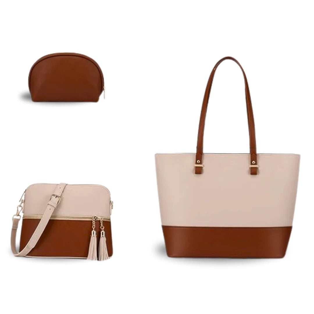 GRACE- BEIGE & BROWN