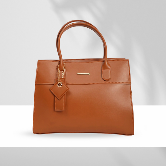 Modern Chic Brown Tote