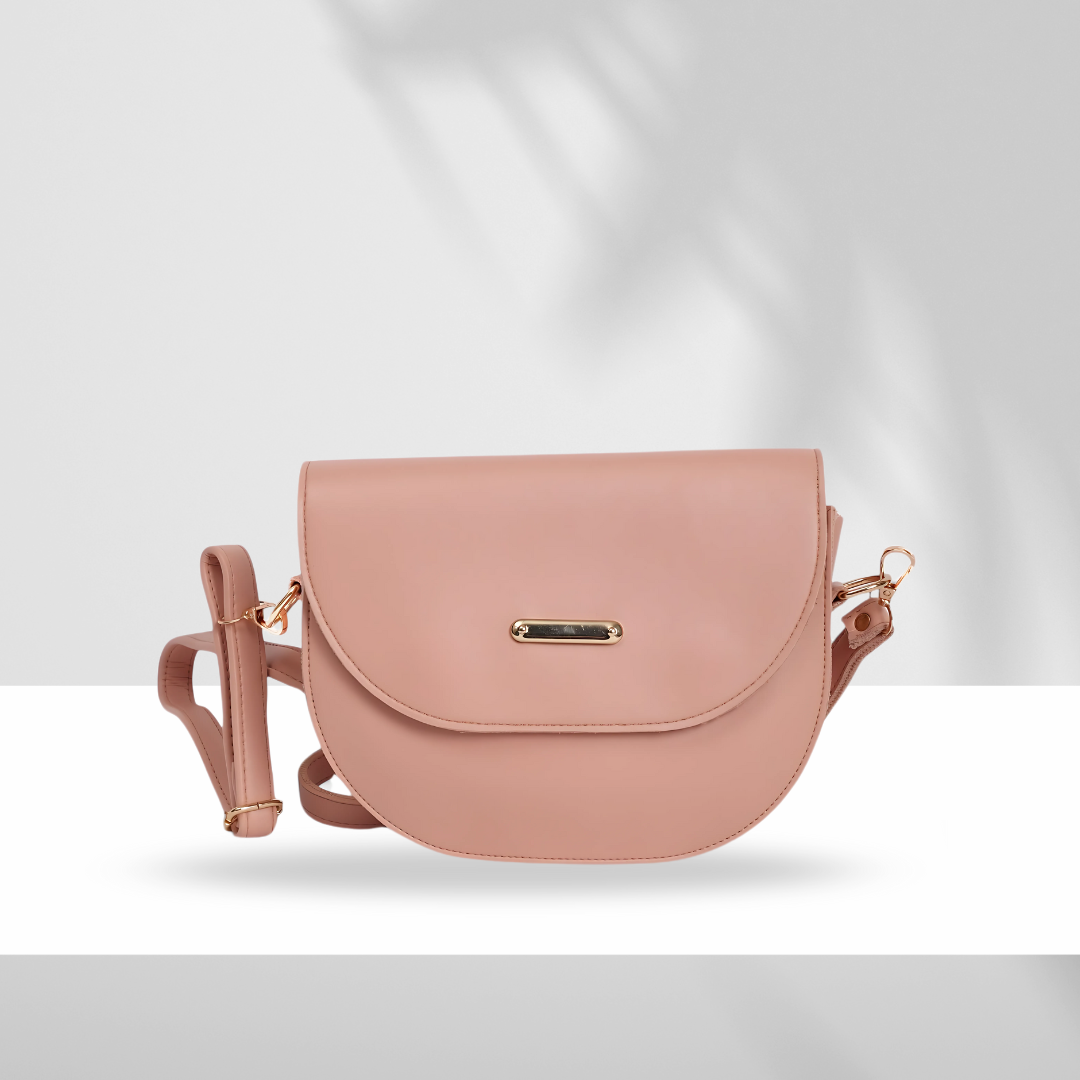 Chic Pink Dual Strap Bag