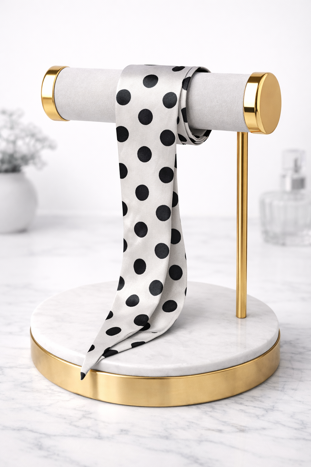 Polka Dots Print Tie