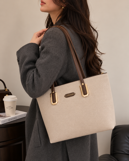 Lyana Caramel Tote