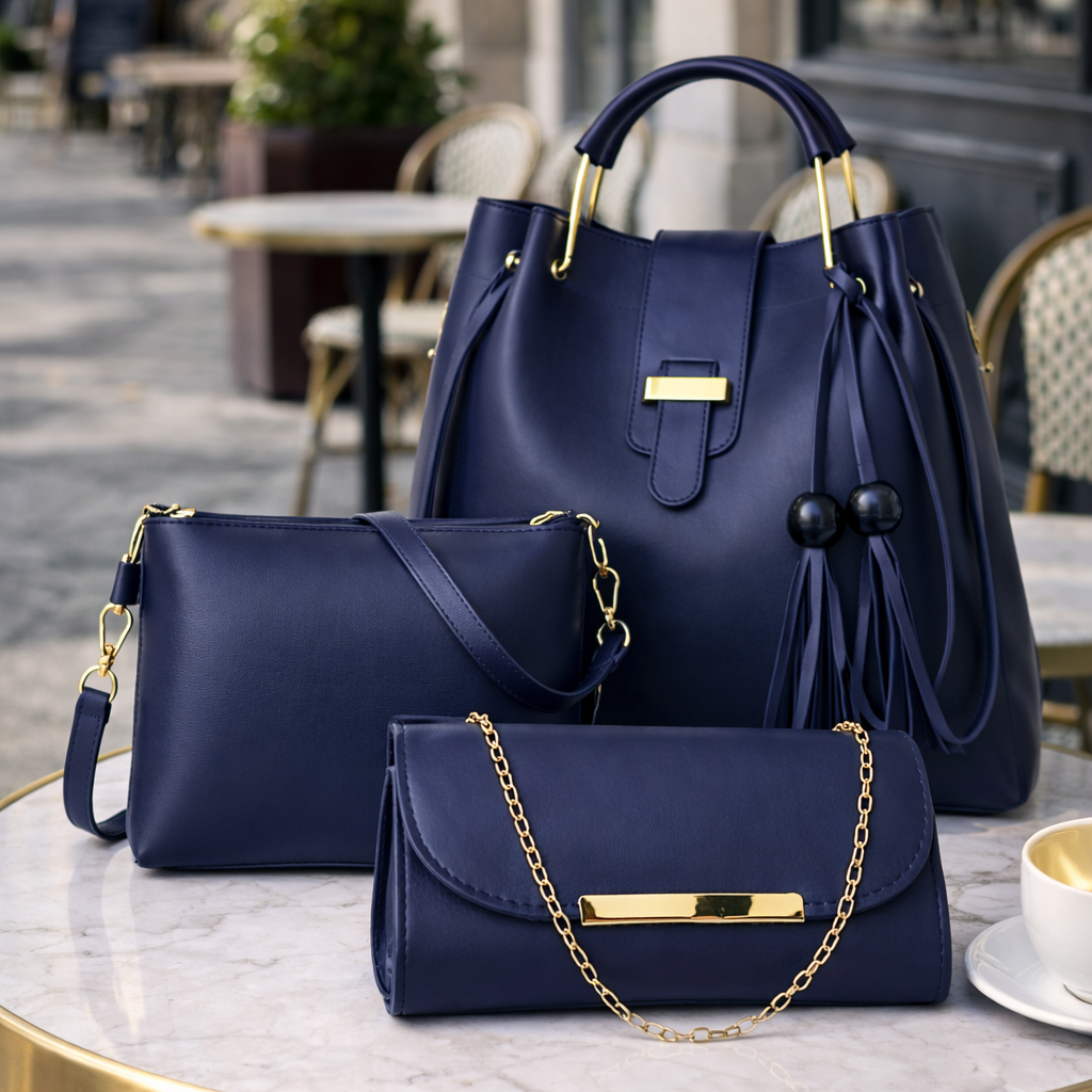 Alexa 3 Pcs Black – Lyana