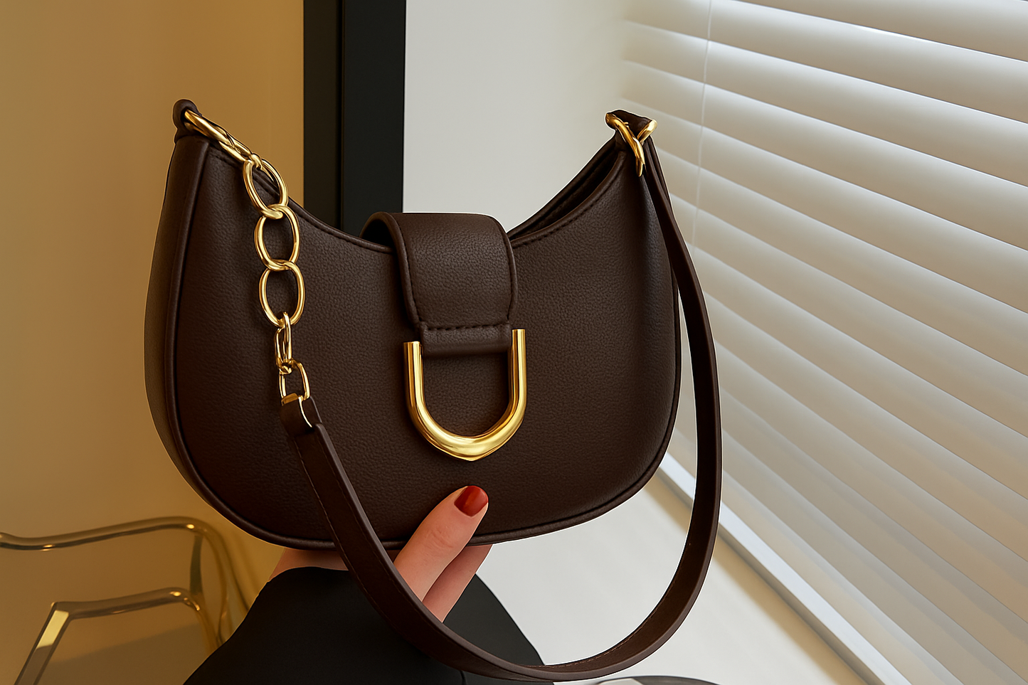 Lyana Eclipse Brown Bag