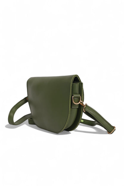 Chic Olive Dual Strap Bag