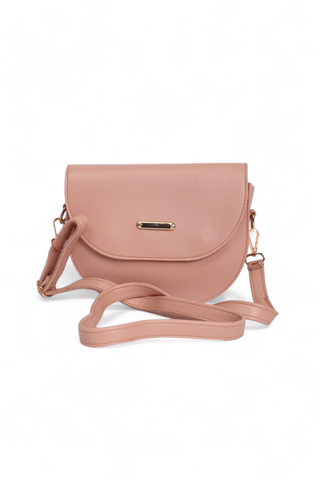 Chic Pink Dual Strap Bag