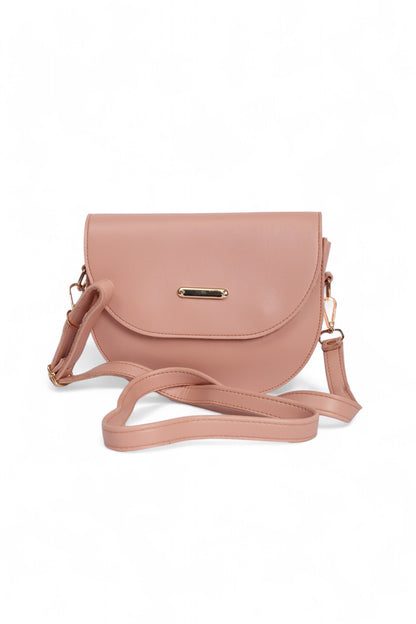 Chic Pink Dual Strap Bag