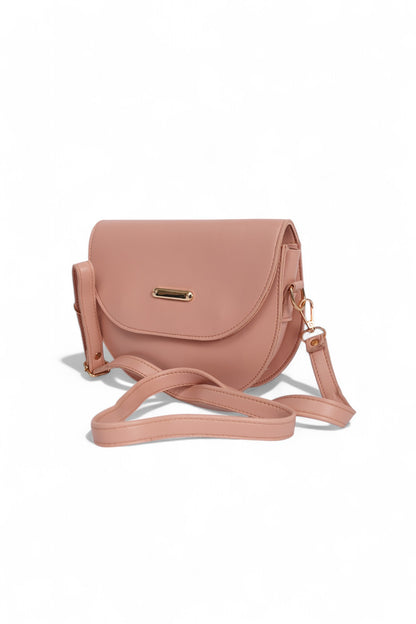 Chic Pink Dual Strap Bag