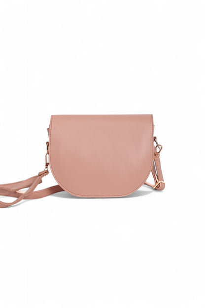 Chic Pink Dual Strap Bag