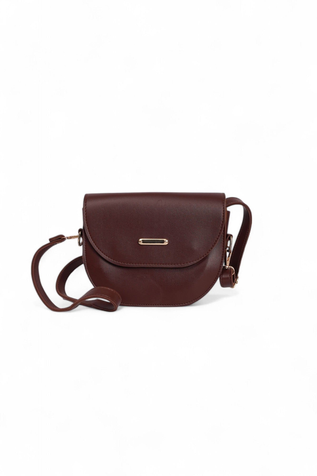 Chic Brown Dual Strap Bag