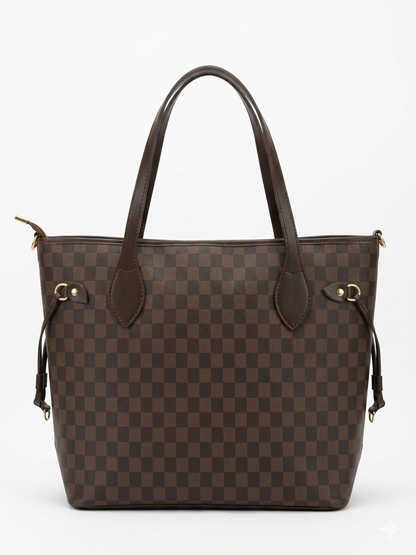Lyana Checkered Tote