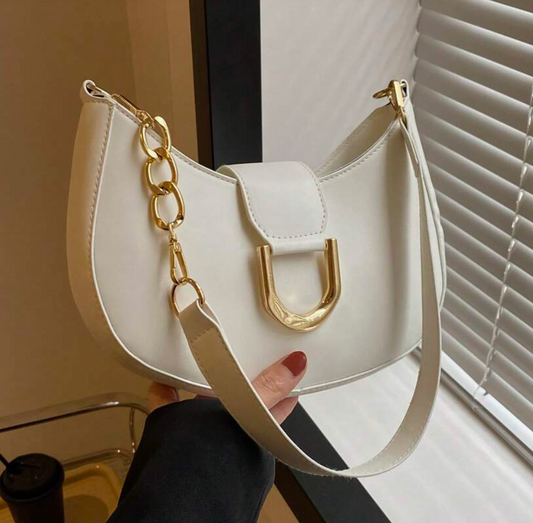Lyana Eclipse White Bag