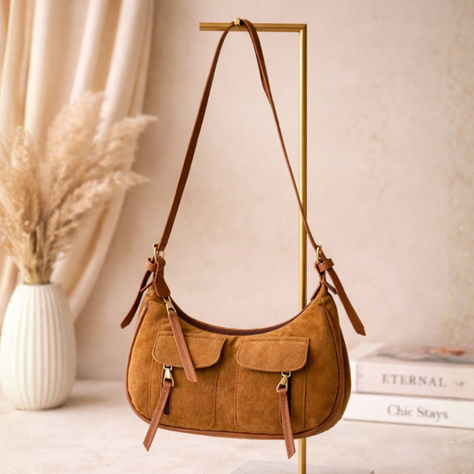 Lyana Venus Suede Bag
