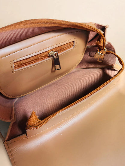 Chic Brown Dual Strap Bag